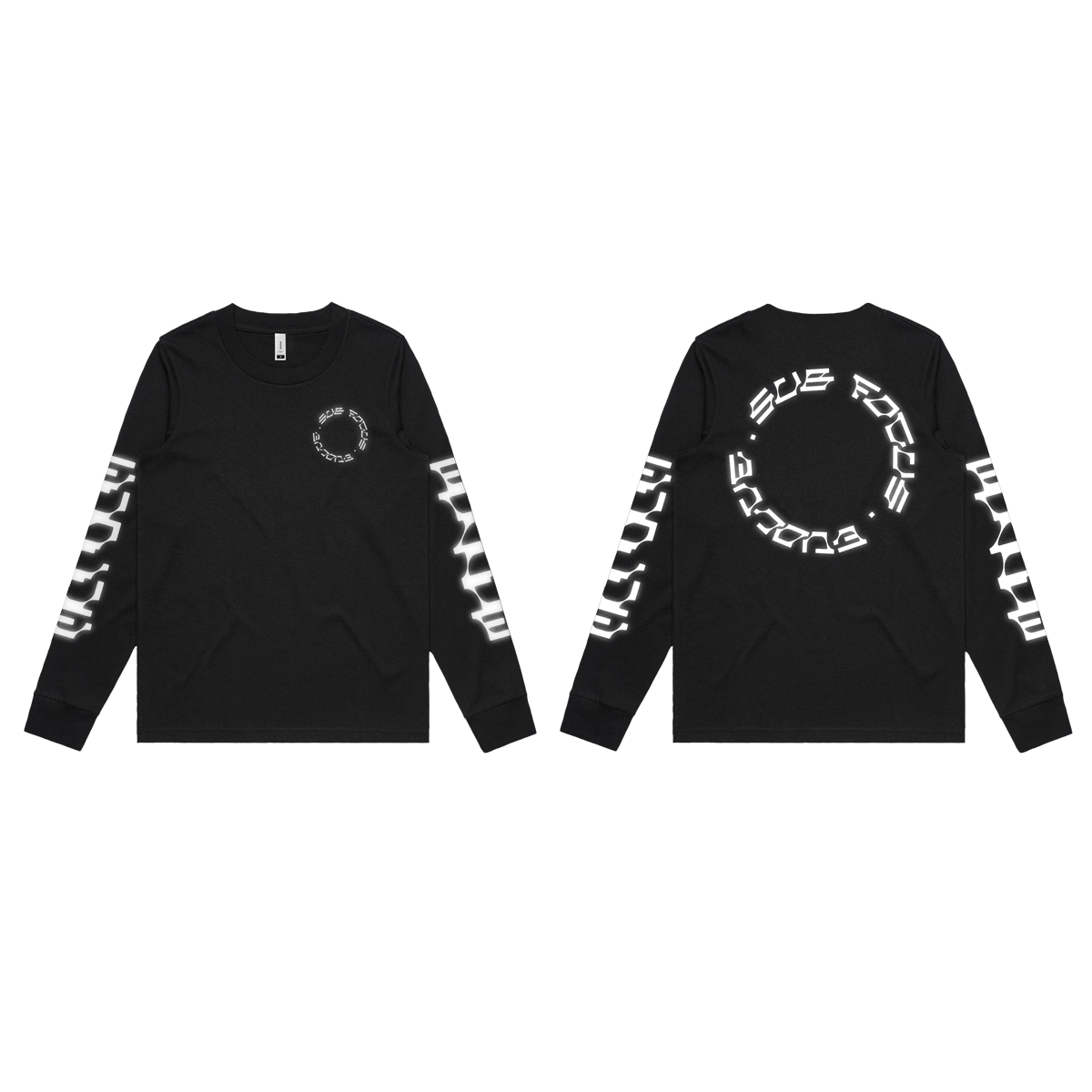 Evolve Black Longsleeve T-Shirt - Sub Focus UK