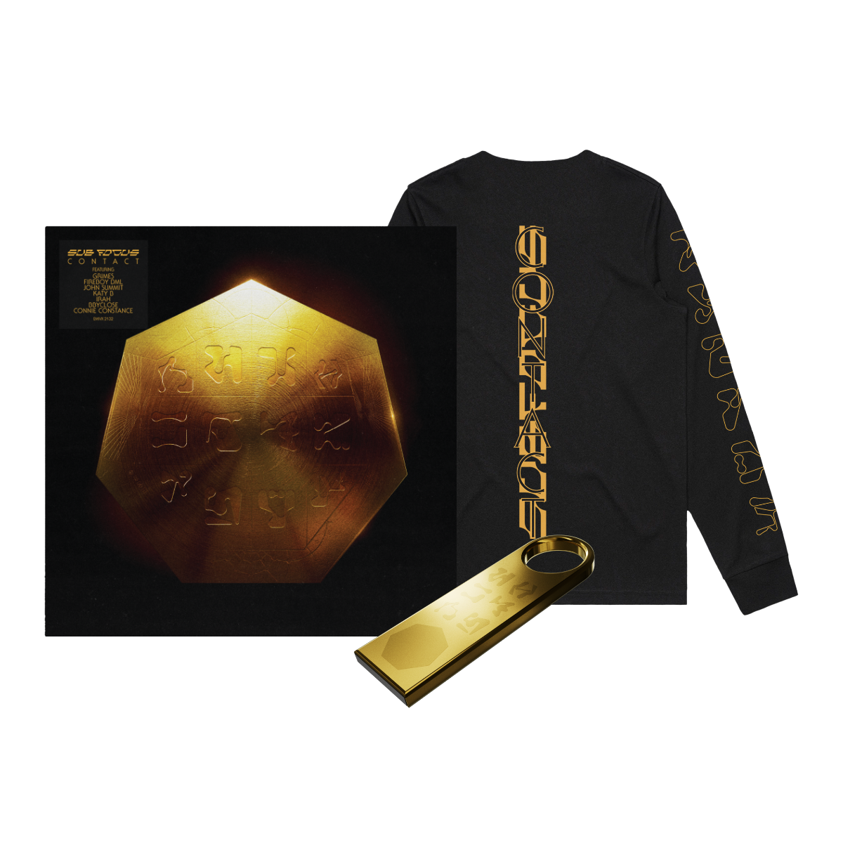 Long Sleeve T-Shirt + Standard 2LP + USB
