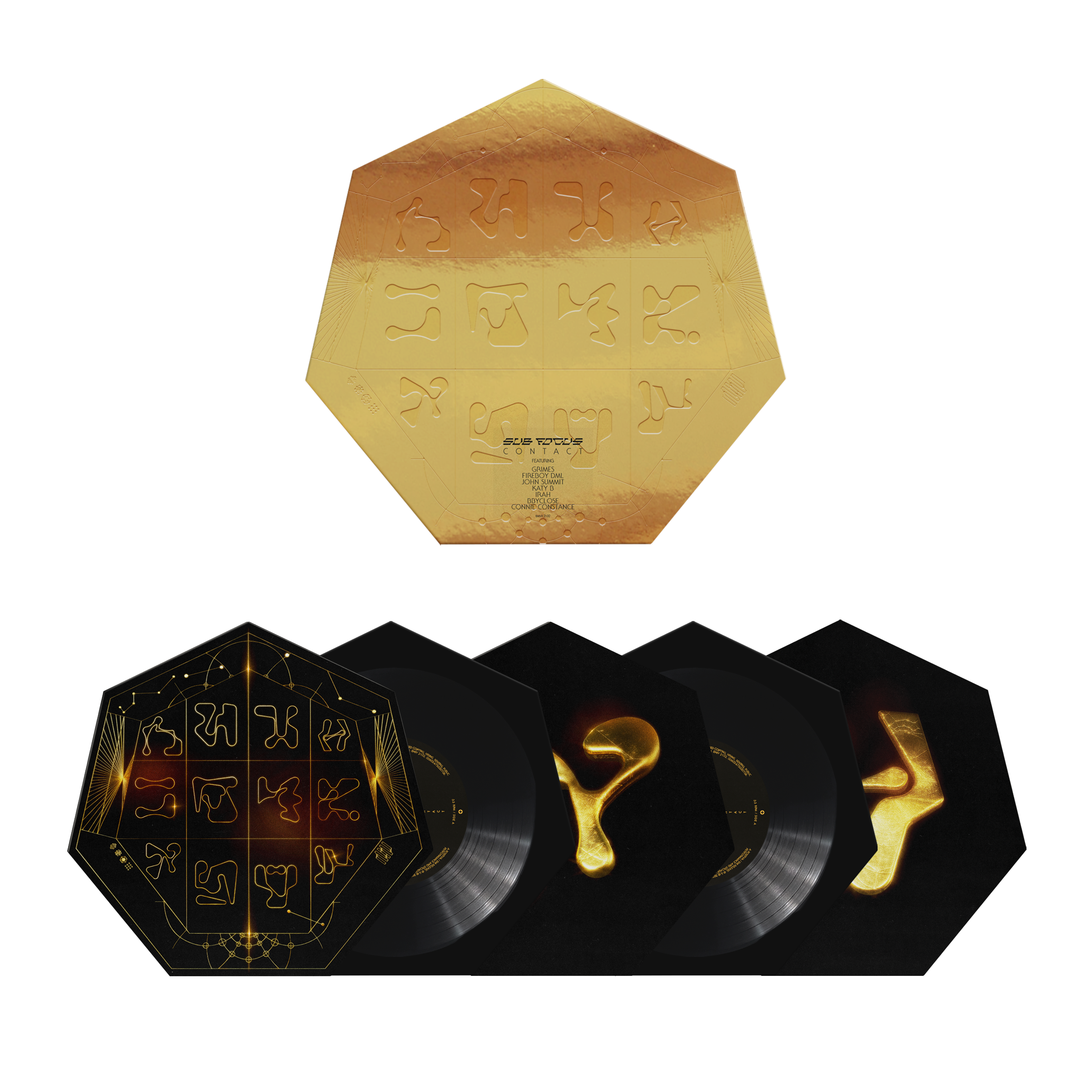 Sub Focus - Contact: Deluxe Heptagonal 2LP